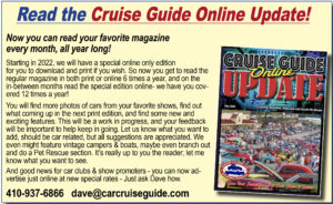 Read the Cruise Guide Online Update